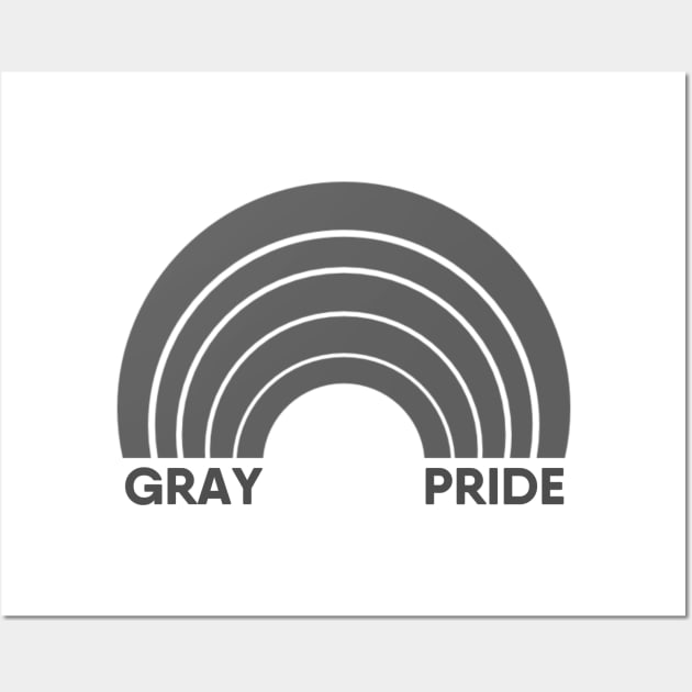 Gray Pride Wall Art by TheDaintyTaurus